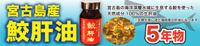 鮫肝油5年物